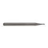 Picture of 0.4 MM 2 FLUTE BALL NOSE END MILL